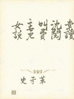 女主叫沈棠的小说免费阅读