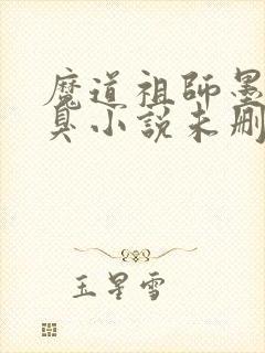 魔道祖师墨香铜臭小说未删版完整