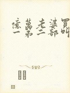 亿万老婆买一送一第二部叫什么