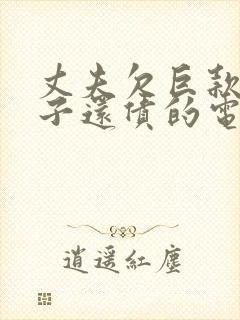 丈夫欠巨款,妻子还债的电影