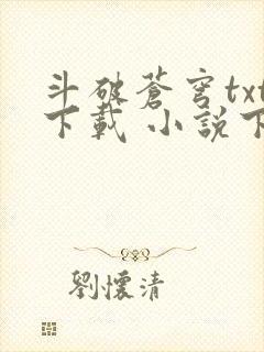 斗破苍穹txt下载 小说下载封面