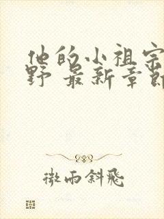 他的小祖宗甜又野 最新章节