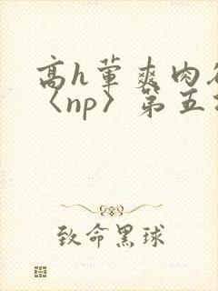 高h荤爽肉欲文〈np〉第五次封面