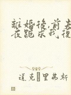 离婚后,前夫夜夜跪求我复合免费在线阅读封面