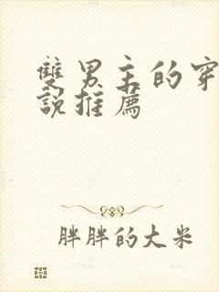 双男主的穿越小说推荐封面