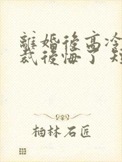 离婚后高冷女总裁后悔了 短剧