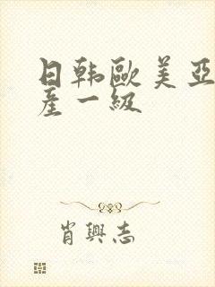 日韩欧美亚洲国产一级