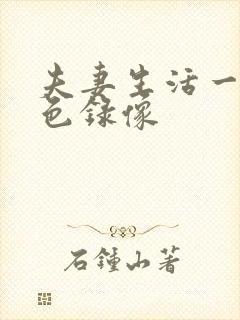 夫妻生活一级黄色录像