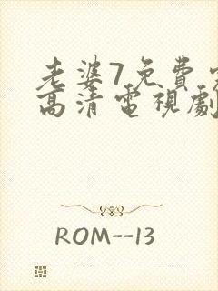 老婆7免费完整高清电视剧在线观看