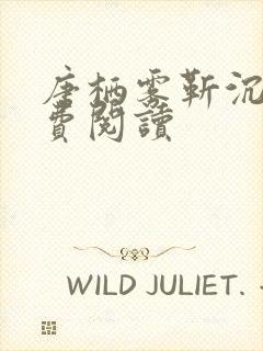 唐栖雾靳沉野免费阅读