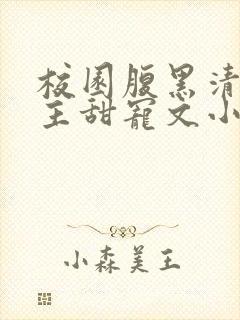 校园腹黑清冷男主甜宠文小说