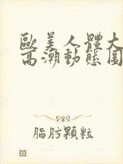 欧美人体大尺度高潮动态图