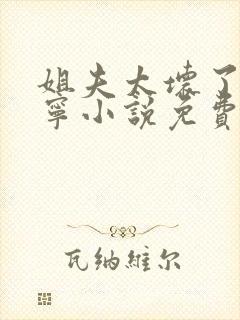 姐夫太坏了秦屿宁小说免费阅读