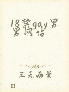 18禁gay男男网站