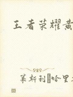 王者荣耀黄化网