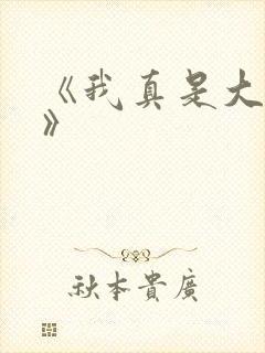 《我真是大反派》