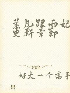 叶凡跟雨妃最新更新章节