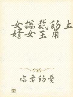 女总裁的上门女婿女主角封面