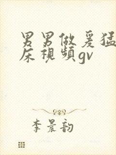 男男做爰猛烈叫床视频gv