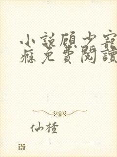 小说顾少宠妻成瘾免费阅读封面