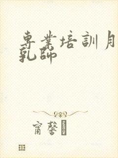 专业培训月嫂催乳师