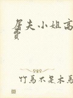 屠夫小姐高清免费