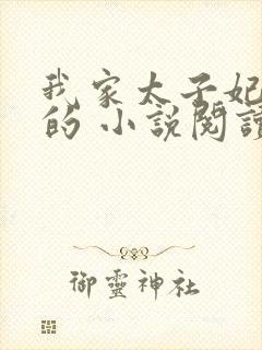 我家太子妃超凶的 小说阅读