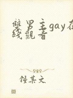 双男主gay在线观看