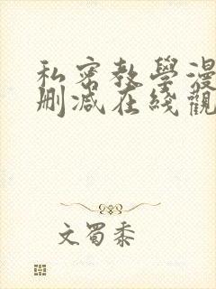 私密教学漫画无删减在线观看封面