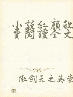 小说红颜政道免费阅读全文