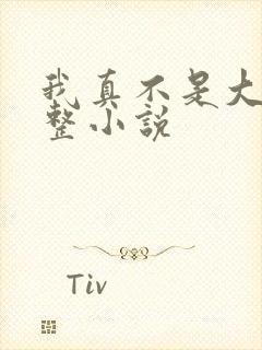 我真不是大佬完整小说