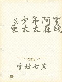 《少年阿宾》房东太太在线封面