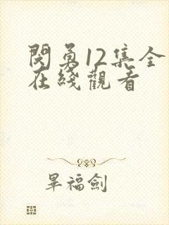 闵勇12集全集在线观看