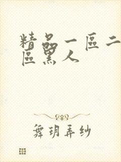 精品一区二区三区黑人