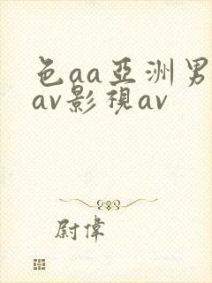 色aa亚洲男人av影视av封面