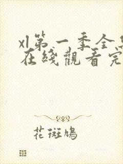 xl第一季全集在线观看完整版免费