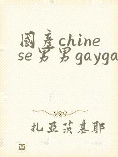 国产chinese男男gaygay位置