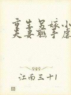 重生另嫁小叔,夫妻联手虐渣 冬月暖