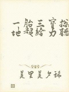 一胎三宝总裁爹地超给力听书