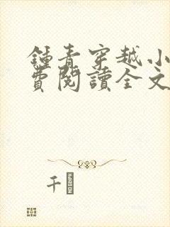 钟青穿越小说免费阅读全文