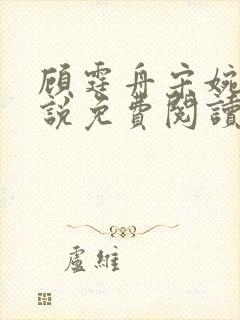 顾霆舟宋婉清小说免费阅读最新章节