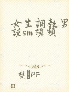 女生调教男生小说sm视频
