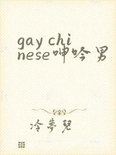 gay chinese呻吟男