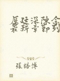 厉廷深陈念小说最新章节列表封面