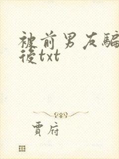 被前男友骗婚以后txt