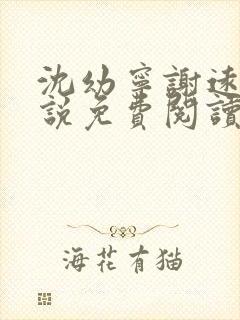 沈幼宁谢远舟小说免费阅读最新章节