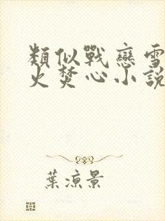 类似战恋雪和月火焚心小说封面