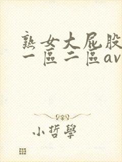 熟女大屁股白浆一区二区av