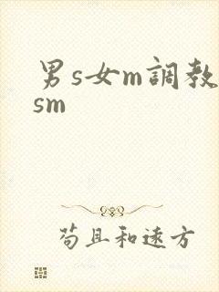 男s女m调教(sm