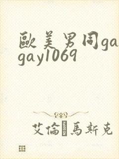 欧美男同gaygay1069